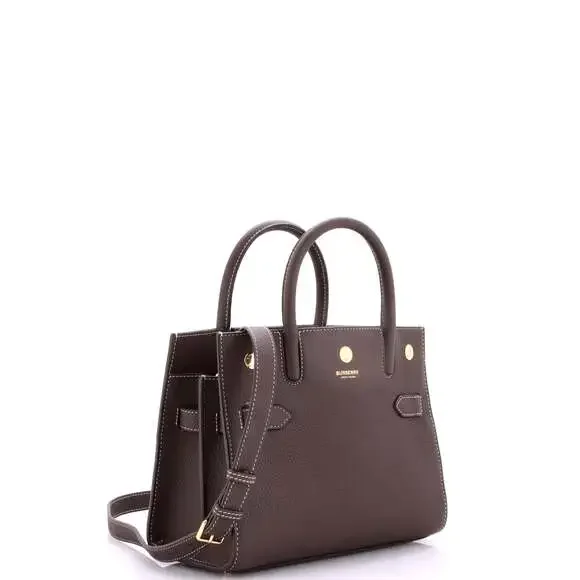 Burberry Title Top Handle Bag Leather #247519B73B - Picture 2 of 8